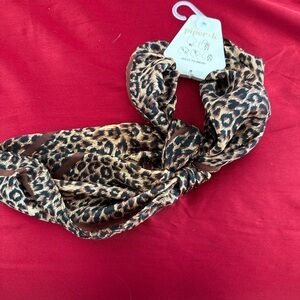 piper k Leopard Print bandanna